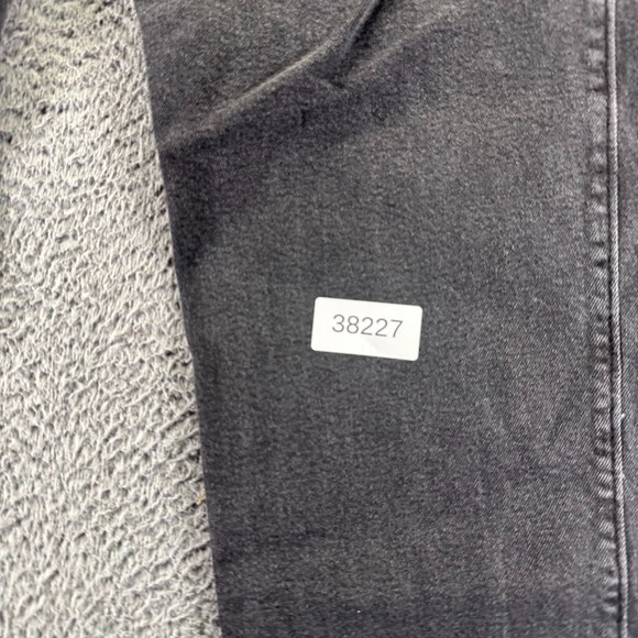 Vintage Hollister Jeans Women 7 Black Cotton Denim Straight Dad Stretch Hi-Rise - Picture 11 of 11